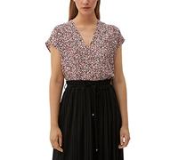 s.Oliver BLACK LABEL Women's Bluse, Kurzarm, Mehrfarbig | pink 45A5, 32