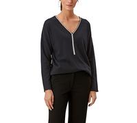 s.Oliver BLACK LABEL Women's Langarm Regular FIT Pullover Sweater, Schwarz, M