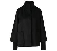 s.Oliver BLACK LABEL Regular Fit Jacke mit Woll-Anteil in Black, Größe 44