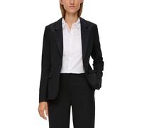s.Oliver BLACK LABEL Blazer Damen aus Viskosemix schwarz Größe 46