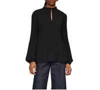 Langarmbluse S.OLIVER BLACK LABEL Gr. 38, schwarz Damen Blusen (67954541-38) schwarz