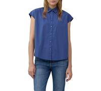 Hemdbluse aus Popeline im Relaxed Fit 34 blau 2168977.5527.34