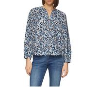 s.Oliver Strukturierte Bluse aus Viskosemix Navy 40