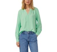 Weiche Viskose-Bluse mit Raffung 42 grün 2176391.7269.42