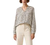 s.Oliver Fließende Viskose-Bluse mit All-Over-Print