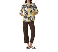 Bluse aus Leinenmix mit 3/4-Ärmeln 36 creme 2165744.02A0.36