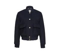 Blouson aus Wollmix 36 blau