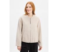 Wollmix-Blouson mit gerafftem Saum L Beige 2170361.81W6.L