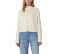 Blouson in Veloursleder-Optik 36 creme 2172896.0805.36