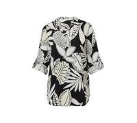 s.Oliver Bluse aus Leinenmix mit 3/4-Ärmeln