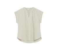 Seersucker-Bluse mit Raffung 46 beige 2181511.80H0.46