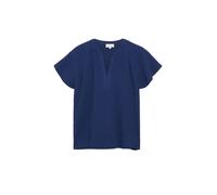 Strukturierte Raglan-Bluse aus Viskosemix 36 blau 2181510.5748.36