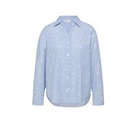 s.Oliver - Bluse blau/weiß - Gr. - 34