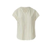 Ärmellose Bluse aus Leinenmix im Relaxed Fit 50 braun|weiß 2171379.83G0.50