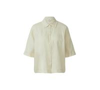 Kurzarmbluse aus Leinen im Relaxed Fit 40 creme 2165745.0750.40