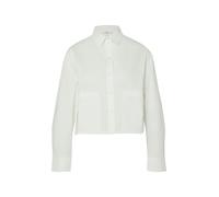 Verkürzte Popeline-Bluse im Relaxed Fit 42 creme 2177134.0210.42
