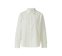 s.Oliver Feincord-Hemdbluse Relaxed Fit Damen Größe 46 ecru 100% Baumwolle