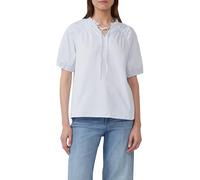 Bluse im Relaxed Fit mit Rüschenkragen 46 creme 2166713.02H3.46