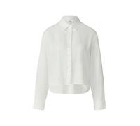 Verkürzte Bluse mit verdeckter Knopfleiste 38 weiß 2174256.0100.38