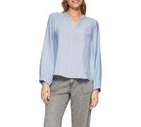 Strukturierte Bluse aus Viskosemix 34 blau 2154248.5061.34