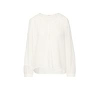 Strukturierte Bluse aus Viskosemix mit Smok-Details 36 creme 2158808.0210.36
