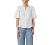 s.Oliver Bluse mit 3D-Stickerei und Ballonärmeln