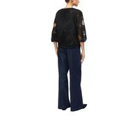 s.Oliver Bluse mit Chiffon-Wellen-Muster