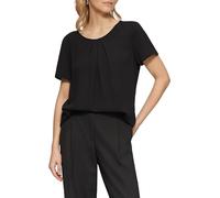 Bluse mit Schmuckkante 36 schwarz