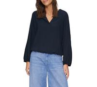 Bluse mit Strukturstreifen 34 blau 2166382.5959.34