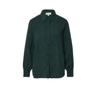 Elastisch Strukturbluse mit Raffung am Rücken 40 petrol 2170024.6933.40