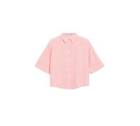 Musselinbluse mit Fledermausärmeln 42 pink|creme 2179263.42G9.42