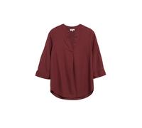 Leinenmix-Bluse mit Turn-up 46 rot 2179139.3903.46