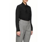 s.Oliver Red Label - Bluse mit abnehmbarer Schluppe schwarz - Gr. - 40