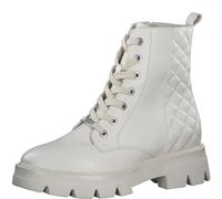 s.Oliver Damen Stiefelette,Schnürboots,Fußbett,Cream,EU 39