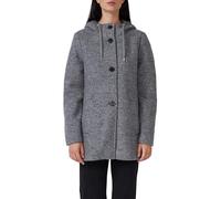 s.Oliver Bouclé-Jacke aus Wollmix mit Kapuze