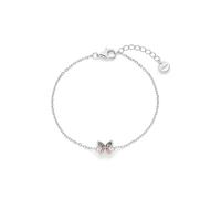 s.Oliver Bracelet - Elegantes Armband aus poliertem 925er Sterlingsilber - silber - Ankerkette verstellbar bis 13,6 cm - wasserfest & hautfreundlich
