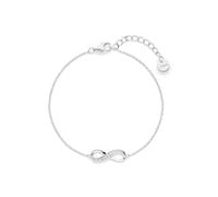 s.Oliver Bracelet - Elegantes Armband aus poliertem 925er Sterlingsilber - silber - Ankerkette verstellbar bis 20 cm - wasserfest & hautfreundlich