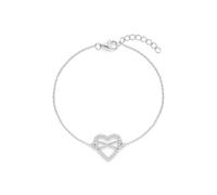 s.Oliver Armband Elegantes 925er Sterlingsilber silber Ankerkette verstellbar bis 20 cm wasserfest