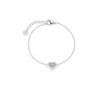 s.Oliver Bracelet - Elegantes Armband aus poliertem 925er Sterlingsilber - silber - Ankerkette verstellbar bis 13,6 cm - wasserfest & hautfreundlich
