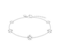 s.Oliver Bracelet - Elegantes Armband aus poliertem Edelstahl - silber - Rolokette verstellbar bis 21 cm - wasserfest & hautfreundlich