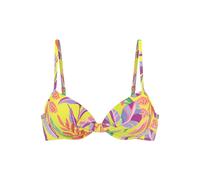Bügel-Bikinitop mit Blumendesign 38D gelb|mehrfarbig 6009505.4732.38D