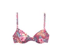 S.OLIVER Bügel-Bikini-Top Damen rostrot-bedruckt Gr.44 Cup D