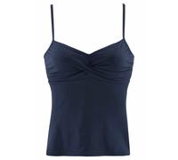 S.OLIVER Bügel-Tankini-Top Damen marine Gr.46 Cup C