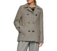 Cabanjacke mit Hahnentrittmuster 36 schwarz