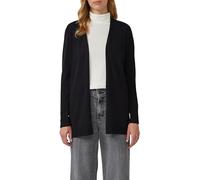 s.Oliver Strickjacke Cardigan Viskose-Baumwollmix Damen Schwarz Größe 40