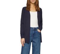 Cardigan aus Viskose-Baumwollmix 44 blau 2155492.5959.44