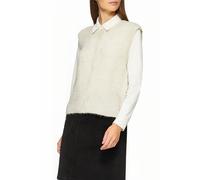 Geknöpfte Strickweste 44 Beige 2165119.81W9.44