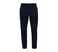 Cargohose S.OLIVER Gr. 30, Länge 34, blau (navy) Herren Hosen Cargohosen mit Cargotaschen (46795625-30)