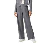 Chambray-Hose mit Wide Leg und Elastikbund 40/REG grau 2177263.93W0.40_REG
