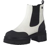 Stiefel mit Plateausohle 38 schwarz|weiß 6006535.109.38